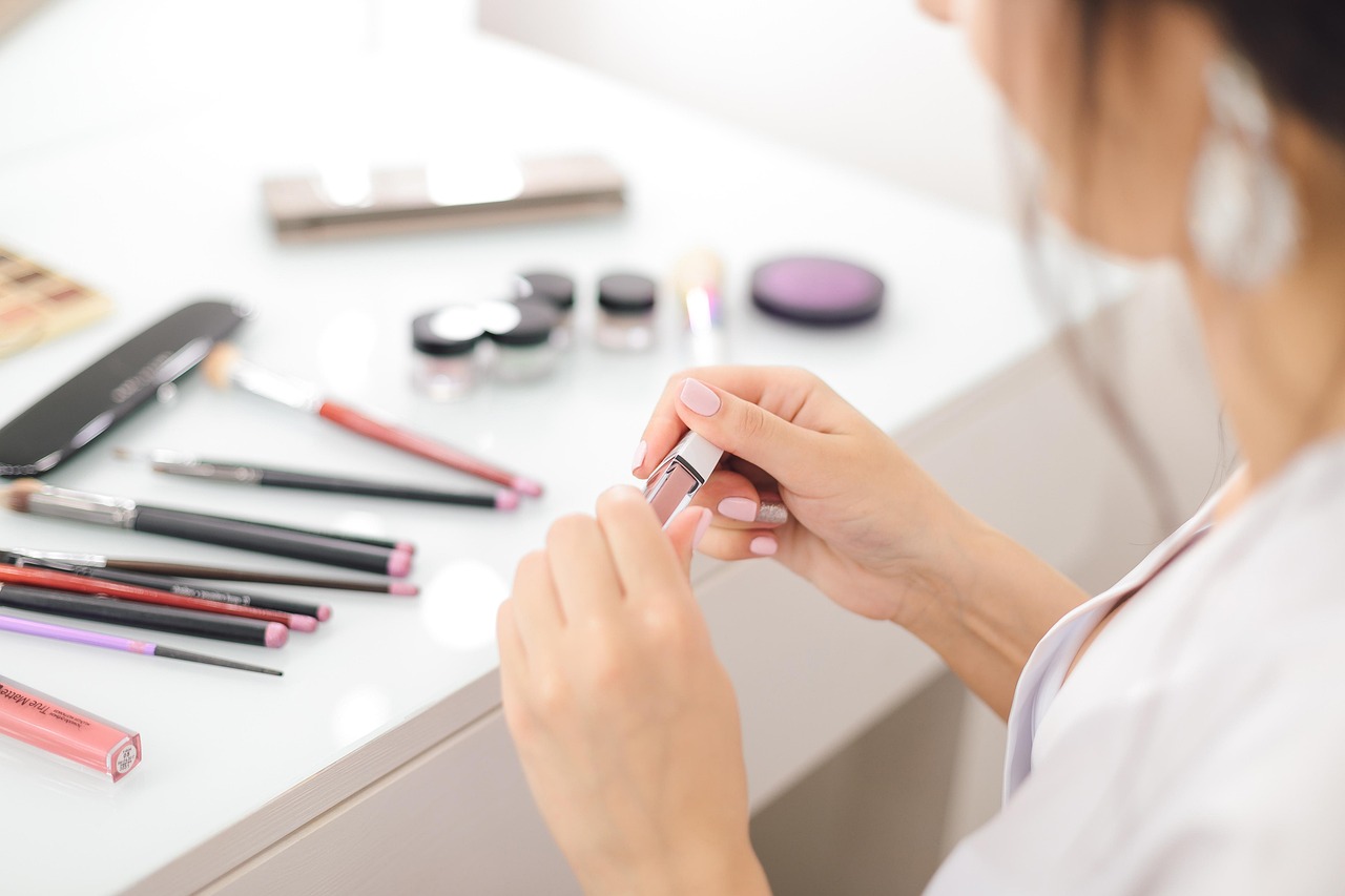 lipstick, cosmetics, woman, makeup, hands, beauty, application, closeup, cosmetics, cosmetics, makeup, makeup, makeup, makeup, makeup-4743984.jpg