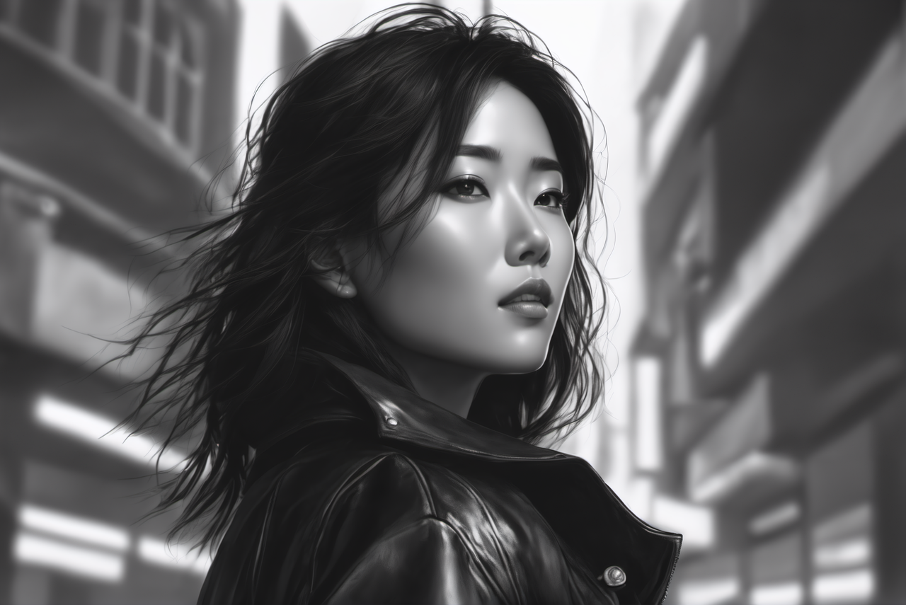 ai generated, woman, face, person, pencil drawing, asian, portrait-8245087.jpg